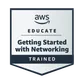 AWS Educate: Getting Started with Networking badge