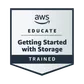 AWS Educate: Getting Started with Storage badge