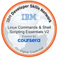 Linux Commands and Shell Scripting Essentials V2 badge