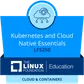 LFS250: Kubernetes and Cloud Native Essentials badge