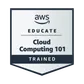 AWS Educate: Introduction to Cloud 101 badge